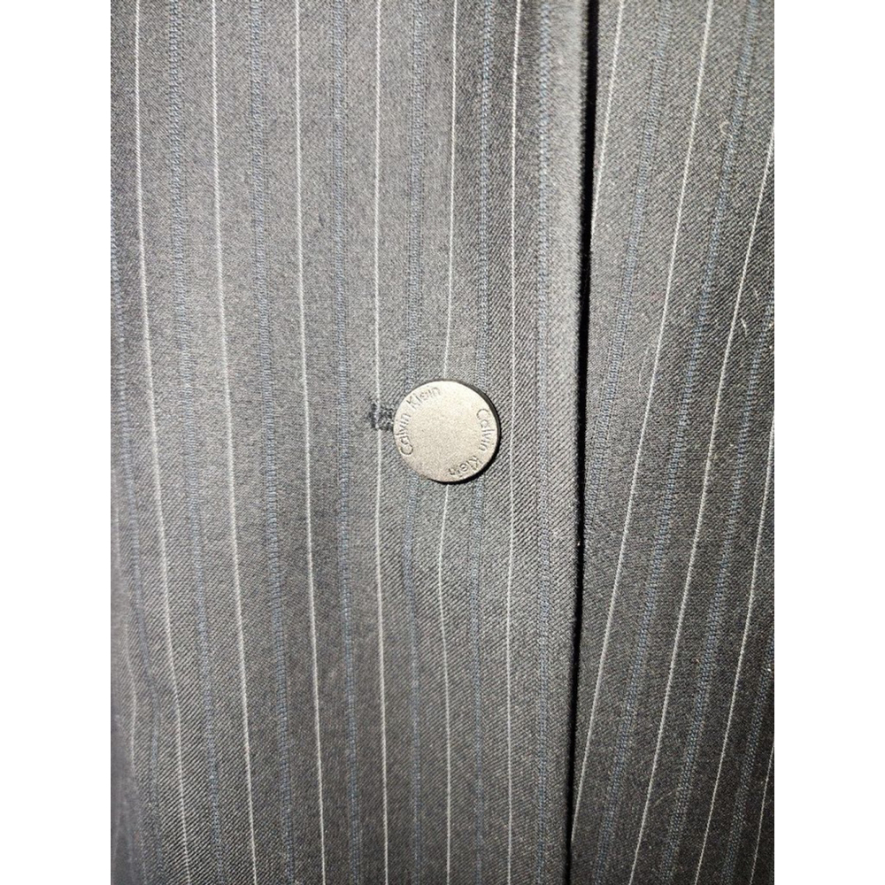 Women's Calvin Klein Blazer, Size 2, Black - Picture 2 of 5